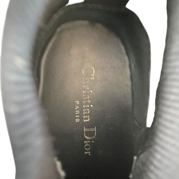 Dior Monogram Black Sneakers - Picture 10 of 12